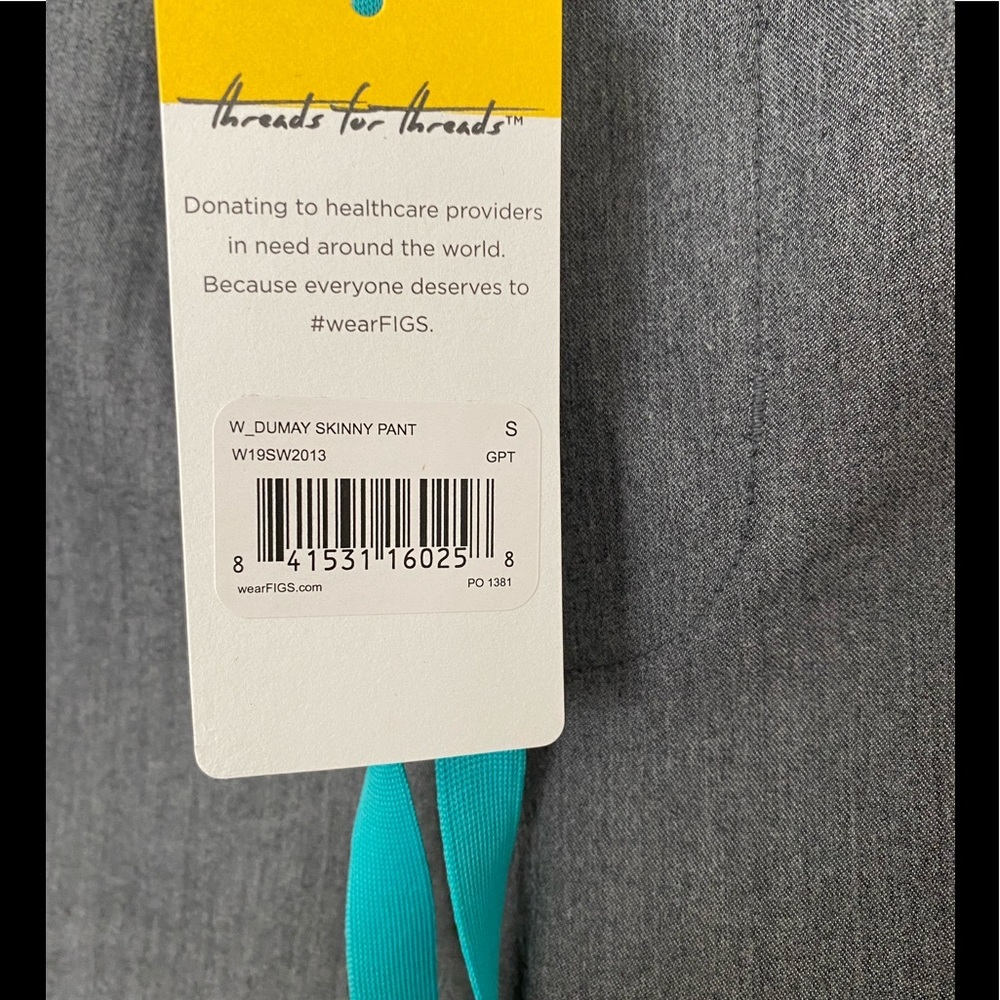 NEW FIGS Dumay Step Hem Skinny Pants - Picture 5 of 6